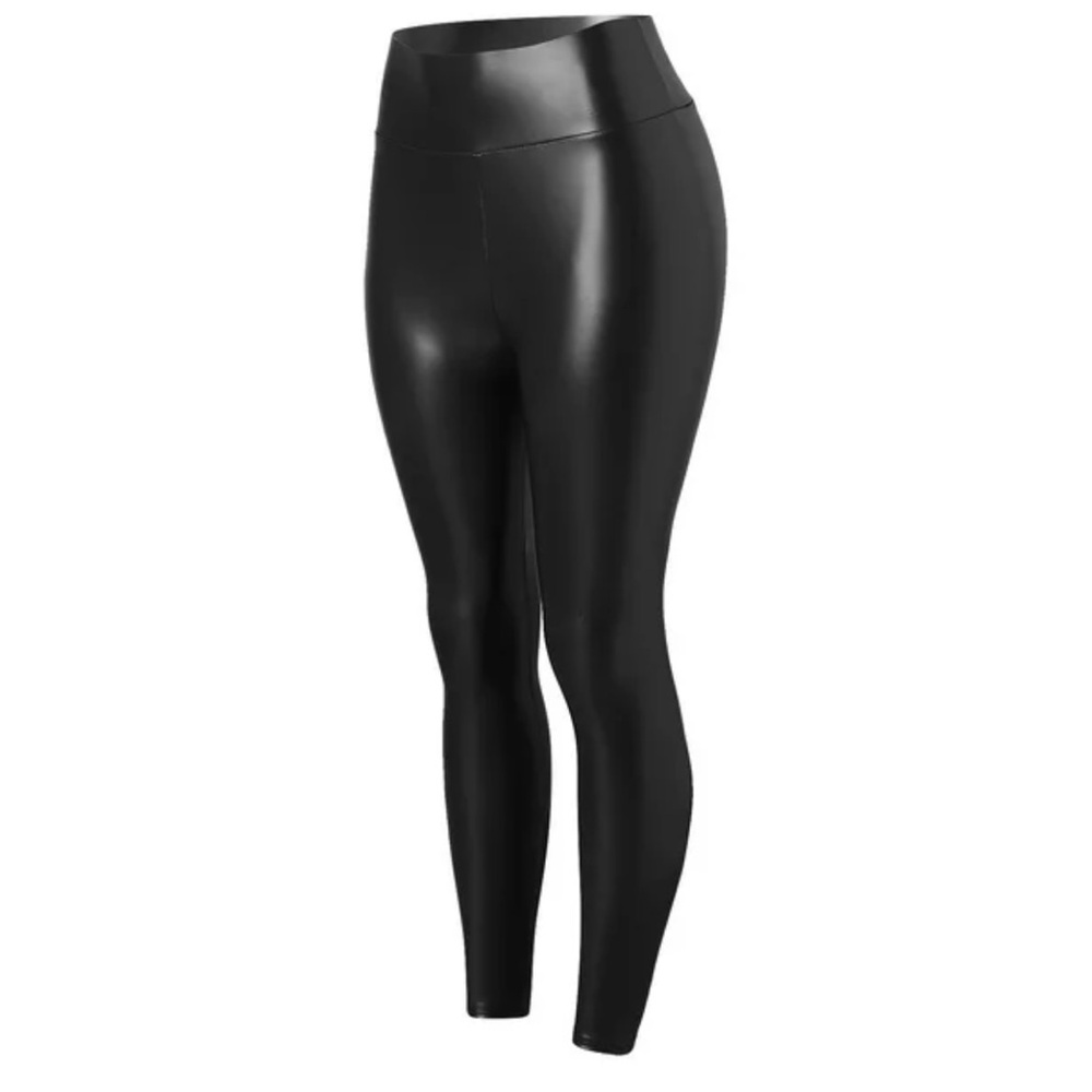 Wild Fable Shiny Black Leggings
